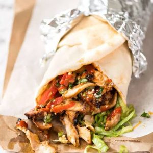 Crispy Jumbo Chicken Kebab Wrap (Frozen)